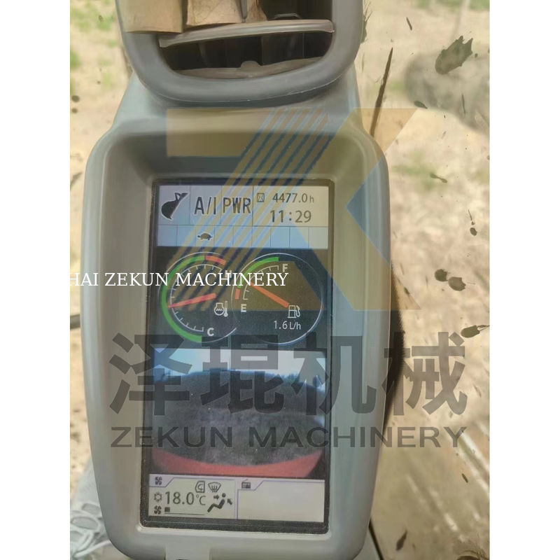 4475 Jam Kerja Digunakan Hitachi ZX200 ZX200-3 ZX200-6 Crawler Excavator untuk Konstruksi