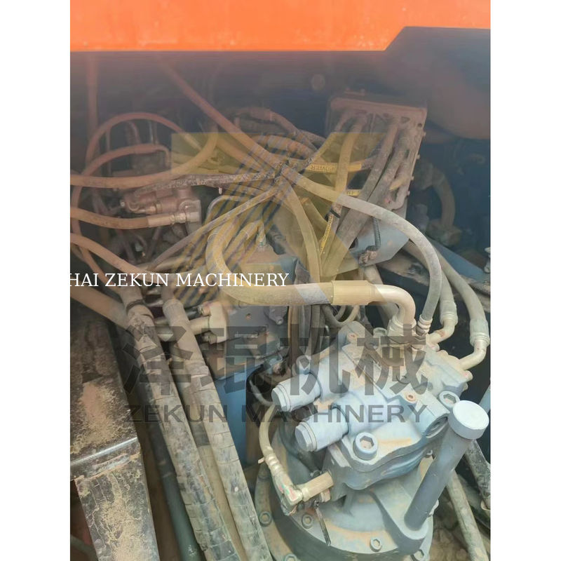 4475 Jam Kerja Digunakan Hitachi ZX200 ZX200-3 ZX200-6 Crawler Excavator untuk Konstruksi