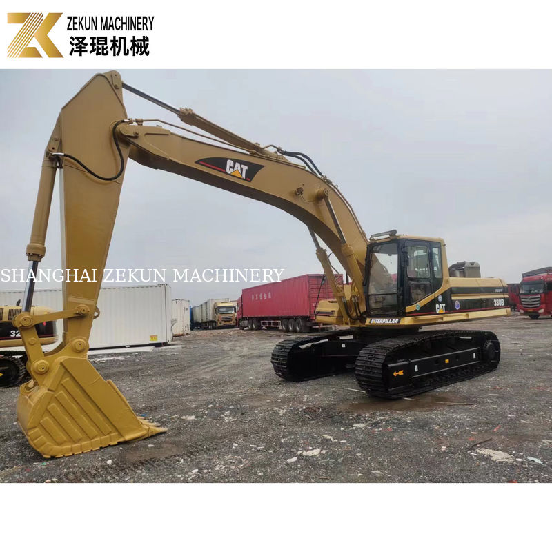 Mesin penggali tangan kedua Jepang Cat 330b 30 Ton lainnya dengan katup hidrolik dan pompa