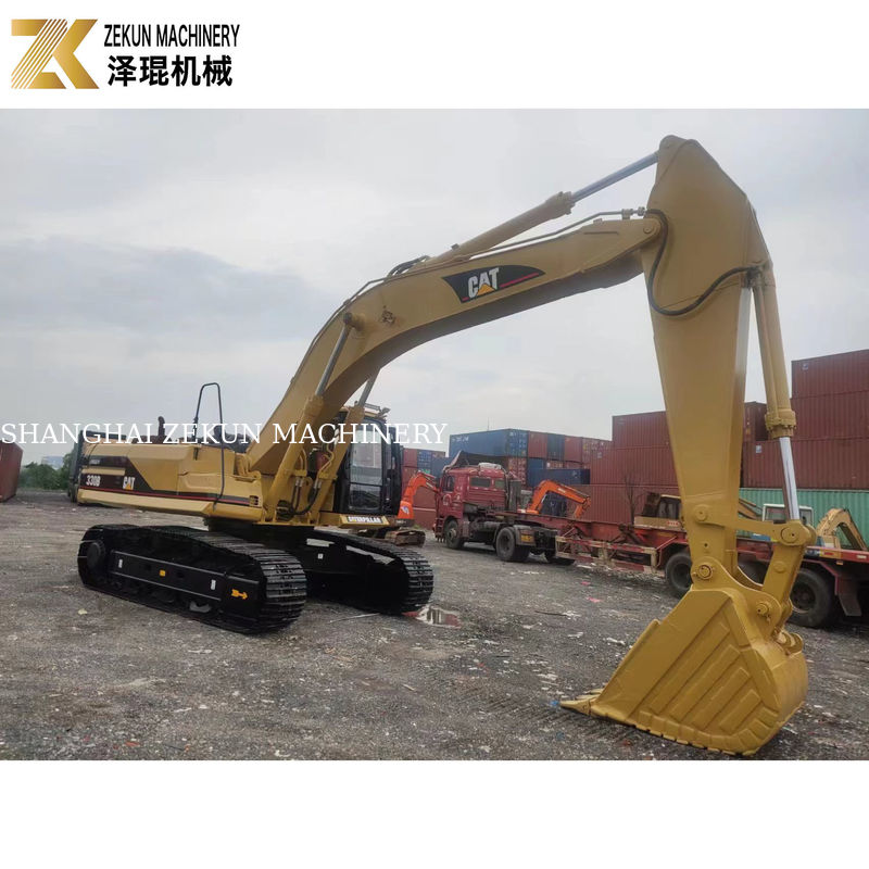 Mesin penggali tangan kedua Jepang Cat 330b 30 Ton lainnya dengan katup hidrolik dan pompa