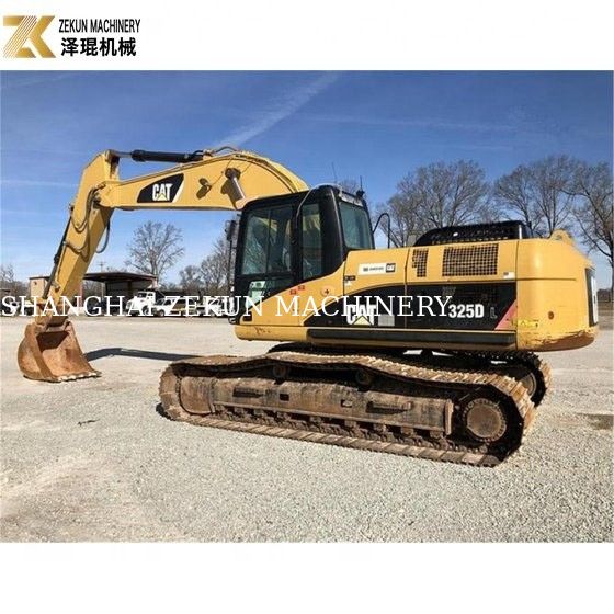Original digunakan 25 Ton Caterpillar 325 Crawler Excavator untuk pekerjaan konstruksi berat