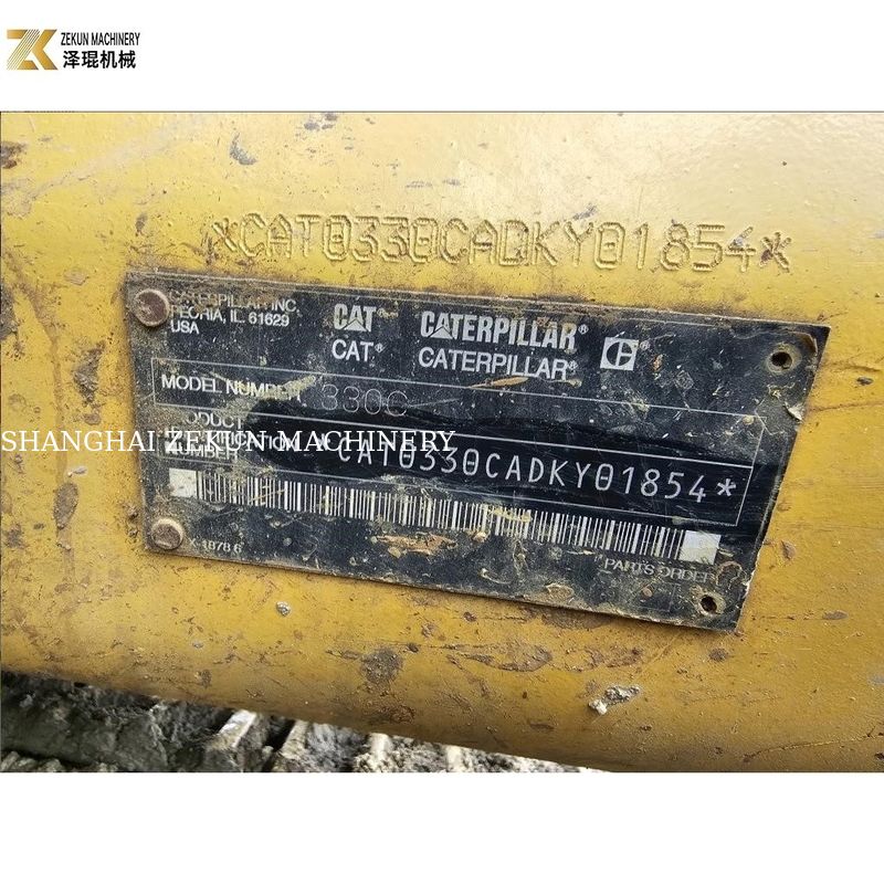 32300 KG Digunakan CAT 330 Crawler Excavator untuk Jepang Konstruksi Pilihan Caterpillar