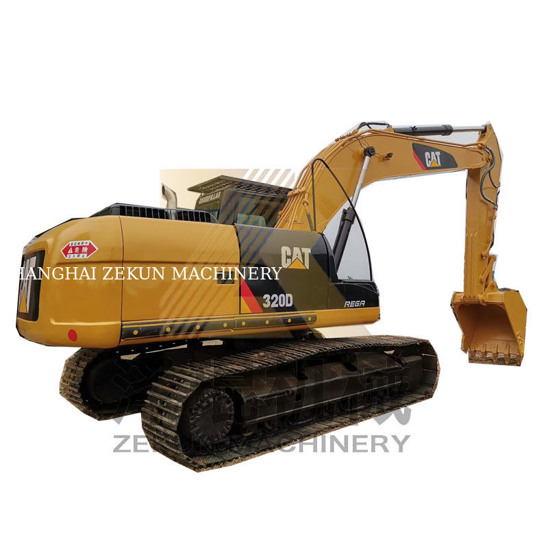 Top- CATERPILLAR 320D Excavator Excellent C6.4 ACERT Mesin untuk 20 Ton Konstruksi