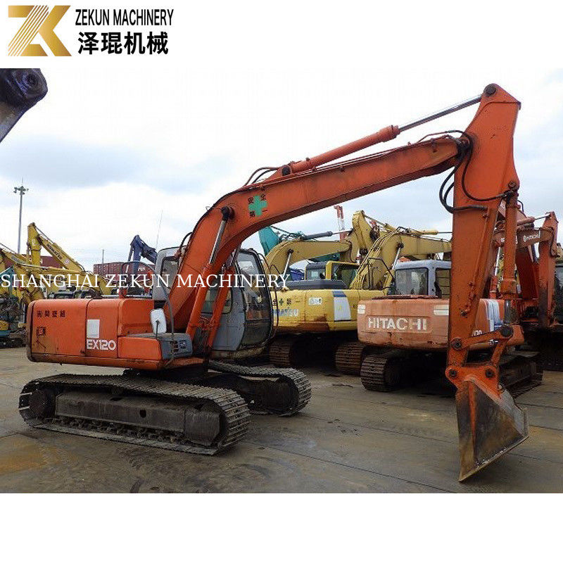 Hitachi EX120 Excavator EX 120-5 dengan Low Hours dan 11793 KG Mesin Berat 60,5Kw