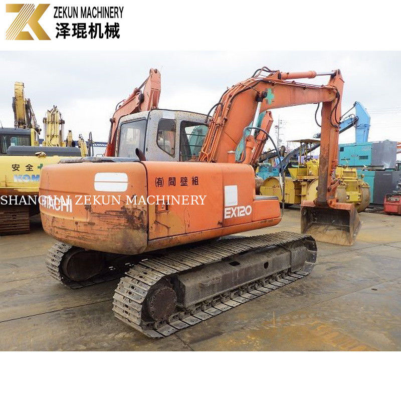 Hitachi EX120 Excavator EX 120-5 dengan Low Hours dan 11793 KG Mesin Berat 60,5Kw