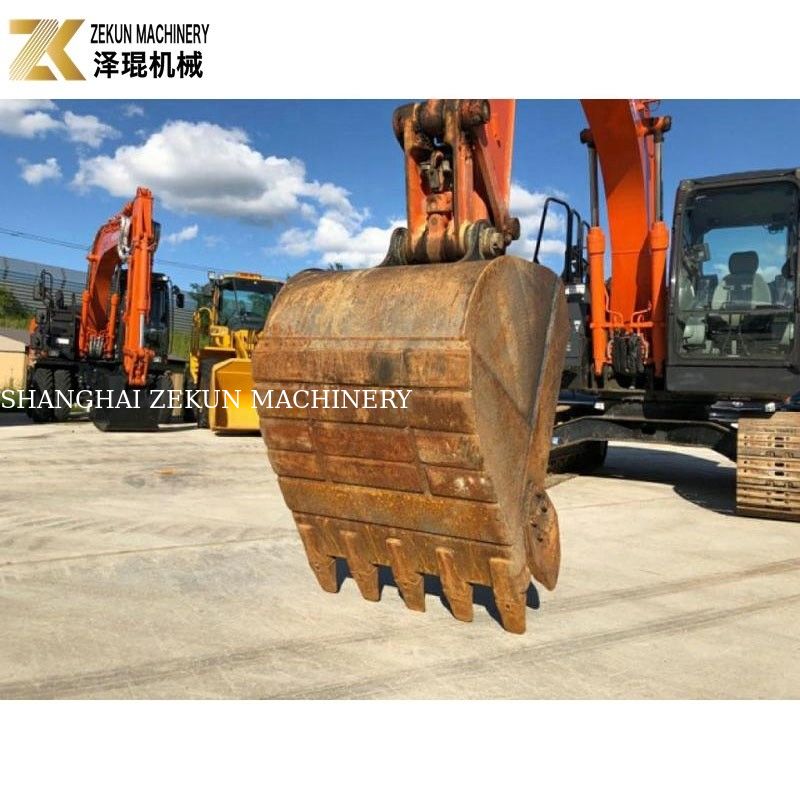 Digunakan 12 Ton Excavators Hitachi ZX120 Excavator ZX120-6 dengan Original Hydraulic Cylinder