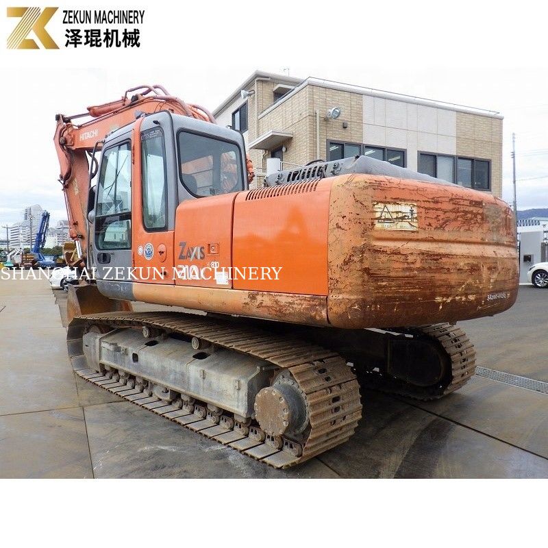 Digunakan Hitachi Zaxis 210 Excavator ZX210 21 Ton Mesin Berat dan 1,0m3 Ember Kapasitas