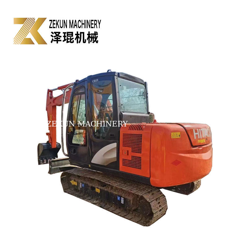 6 Ton Digunakan Hitachi ZX60 Mini Excavator dengan 40,5 KW dalam kondisi baik