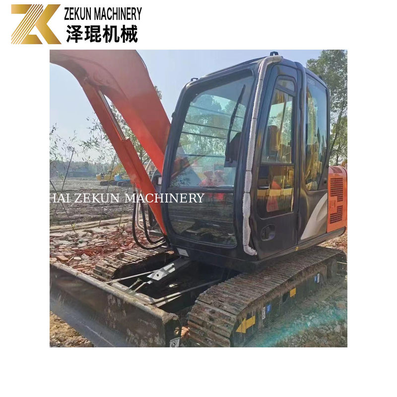 6 Ton Digunakan Hitachi ZX60 Mini Excavator dengan 40,5 KW dalam kondisi baik