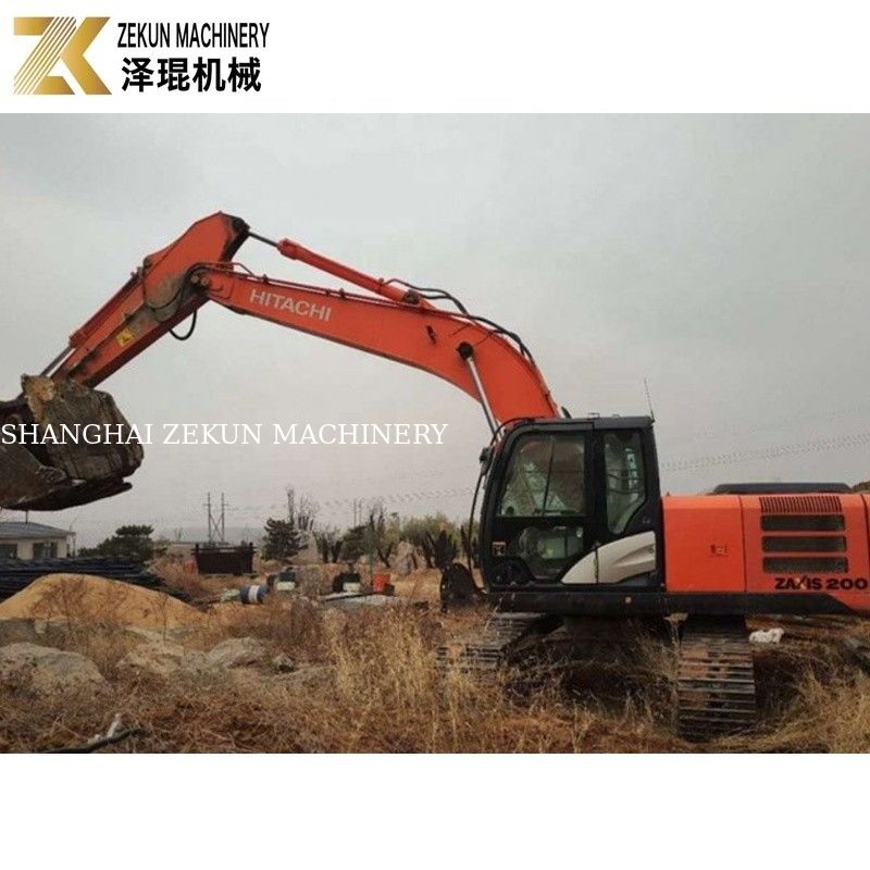 20 Ton Excavator Hitachi Zaxis 200 Digunakan untuk Proyek Penggalian Mesin Berat 19800 KG