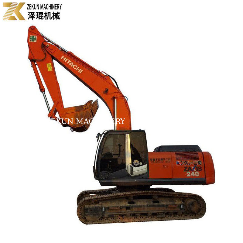 Digunakan Hitachi ZX240 Excavator 24 Ton Jepang Asli 2011 Tahun 2001-4000 Jam Kerja