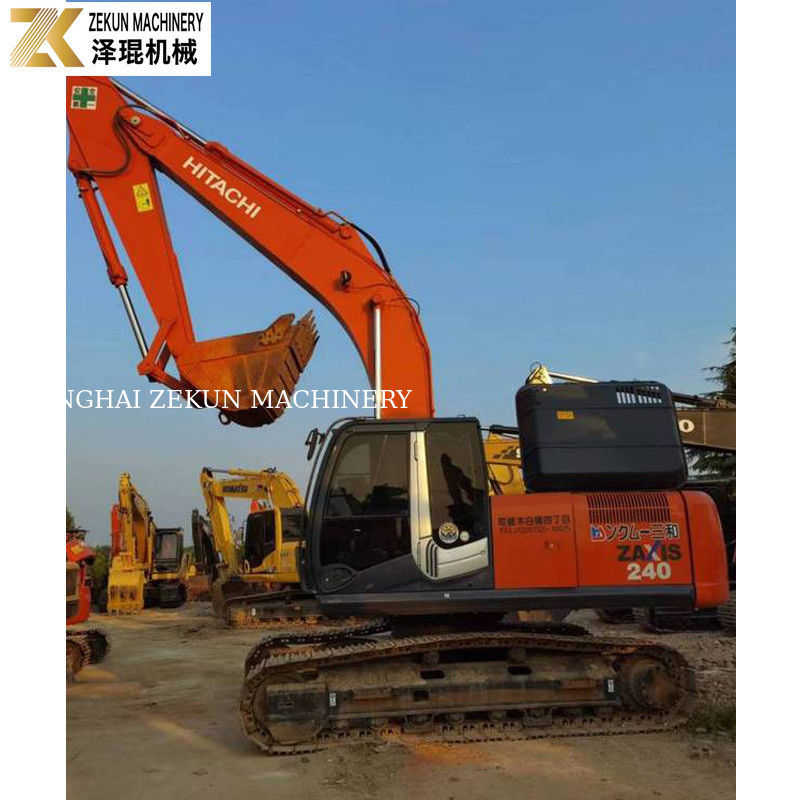 Digunakan Hitachi ZX240 Excavator 24 Ton Jepang Asli 2011 Tahun 2001-4000 Jam Kerja