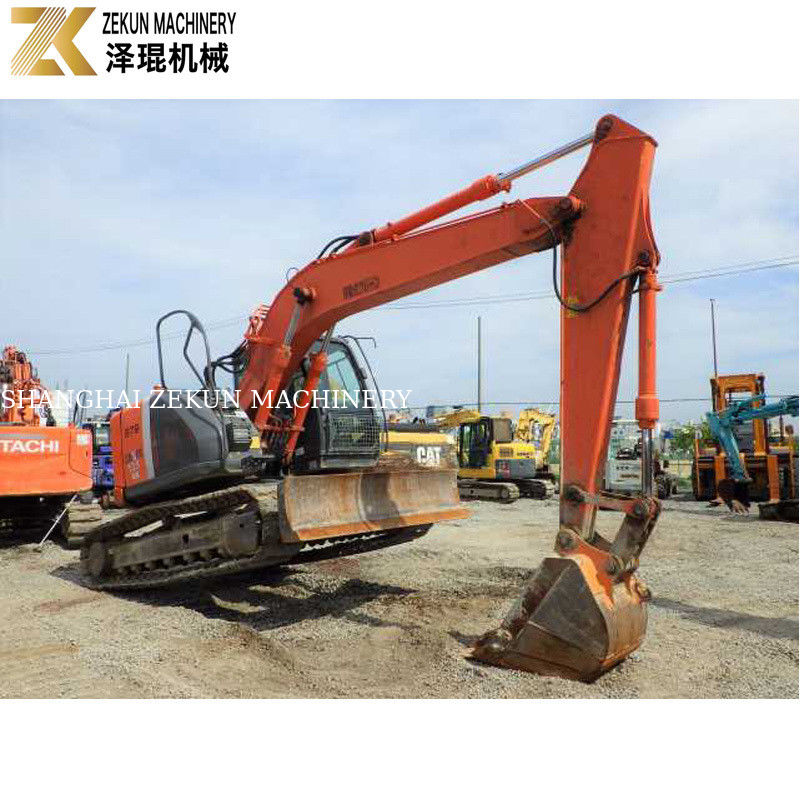 Original Jepang Hitachi ZX135US Excavator dengan Original Hydraulic Pump dan Crawler