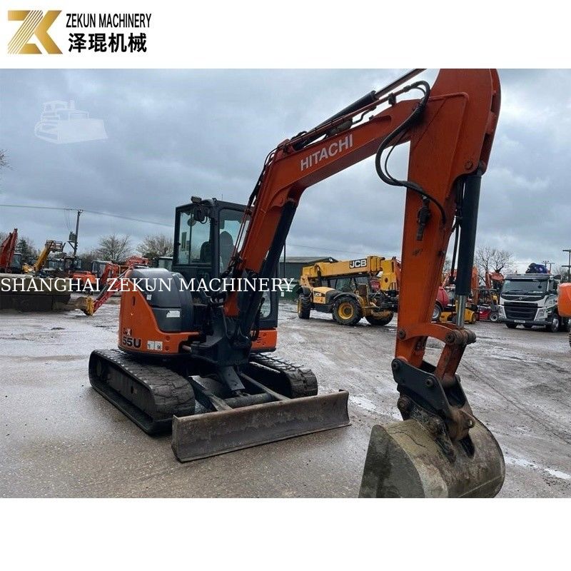 Digunakan Hitachi ZX55U Mini Excavator Jepang Asli