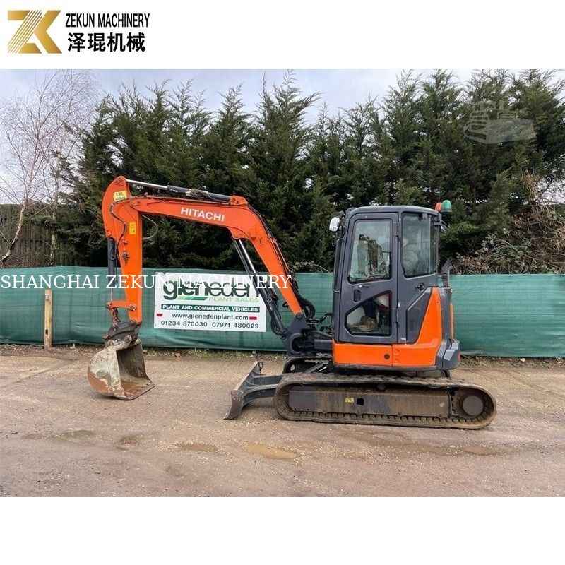 Digunakan Hitachi ZX55U Mini Excavator Jepang Asli