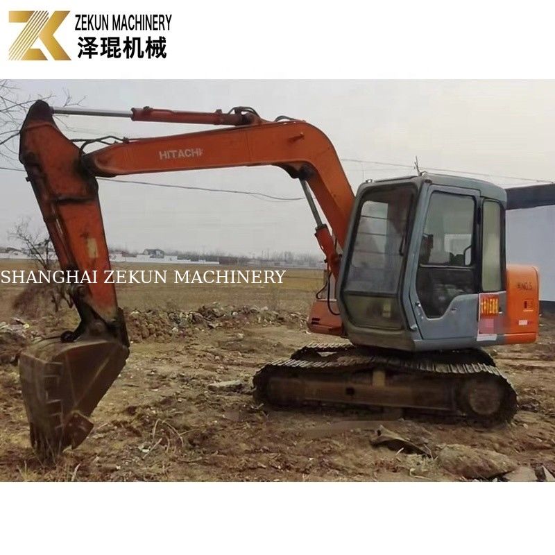 Manual Excavator Hitachi ZX60 Crawler Excavator 0,22m3 Kapasitas ember 2013 Tahun