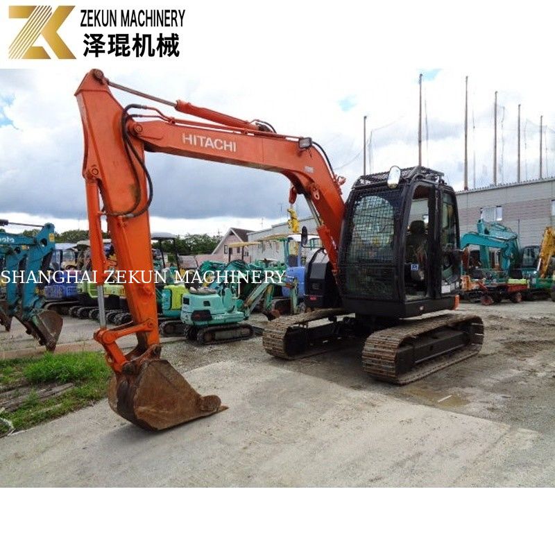 Jepang Mengimpor 7.5 Ton Digunakan Hitachi ZX75 Excavator Isuzu Mesin ZX75US-A untuk Pertanian
