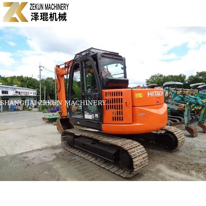 Jepang Mengimpor 7.5 Ton Digunakan Hitachi ZX75 Excavator Isuzu Mesin ZX75US-A untuk Pertanian