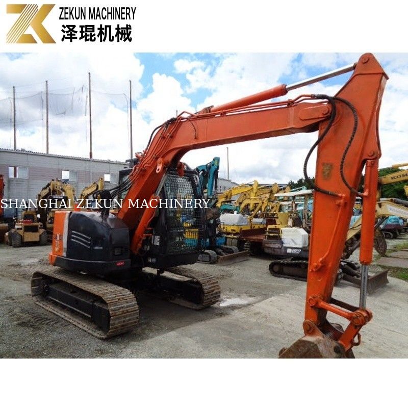 Jepang Mengimpor 7.5 Ton Digunakan Hitachi ZX75 Excavator Isuzu Mesin ZX75US-A untuk Pertanian