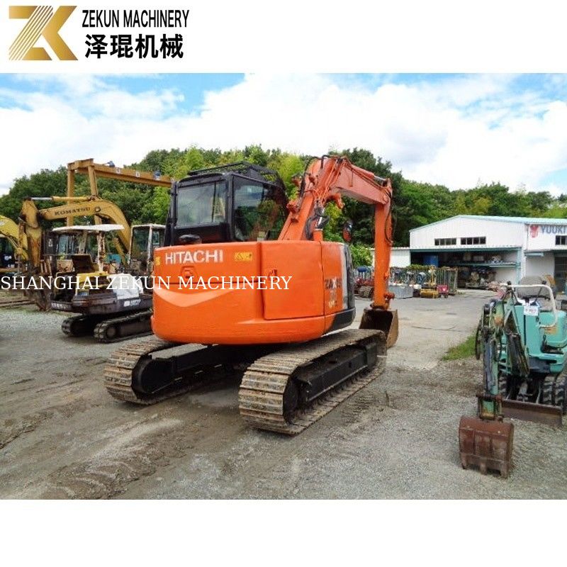 Jepang Mengimpor 7.5 Ton Digunakan Hitachi ZX75 Excavator Isuzu Mesin ZX75US-A untuk Pertanian