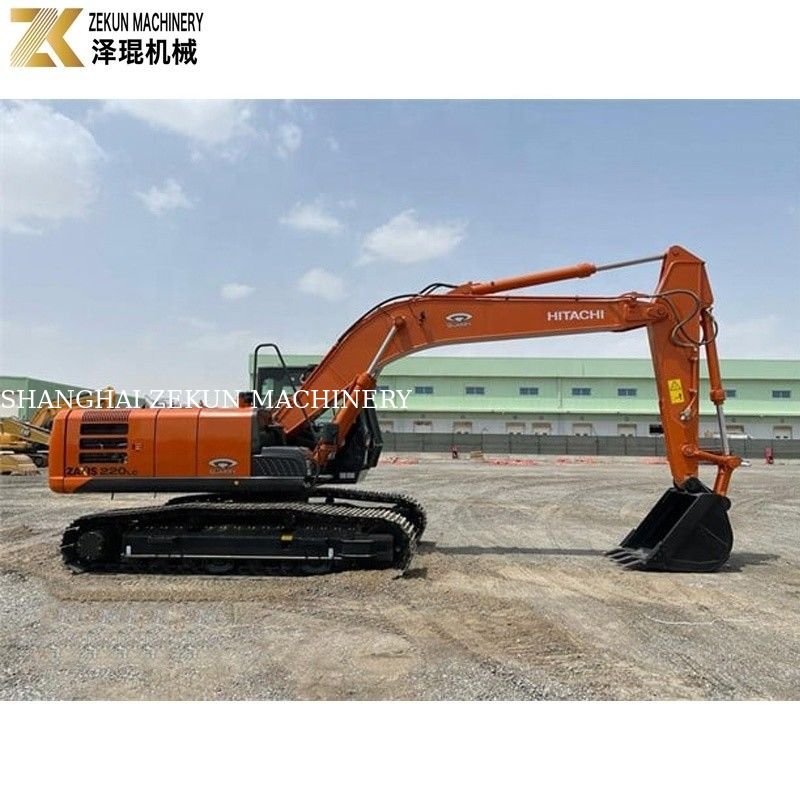 Excavator ukuran sedang ZX220LC dengan untuk konstruksi menggali 22 ton digunakan Hitachi 220