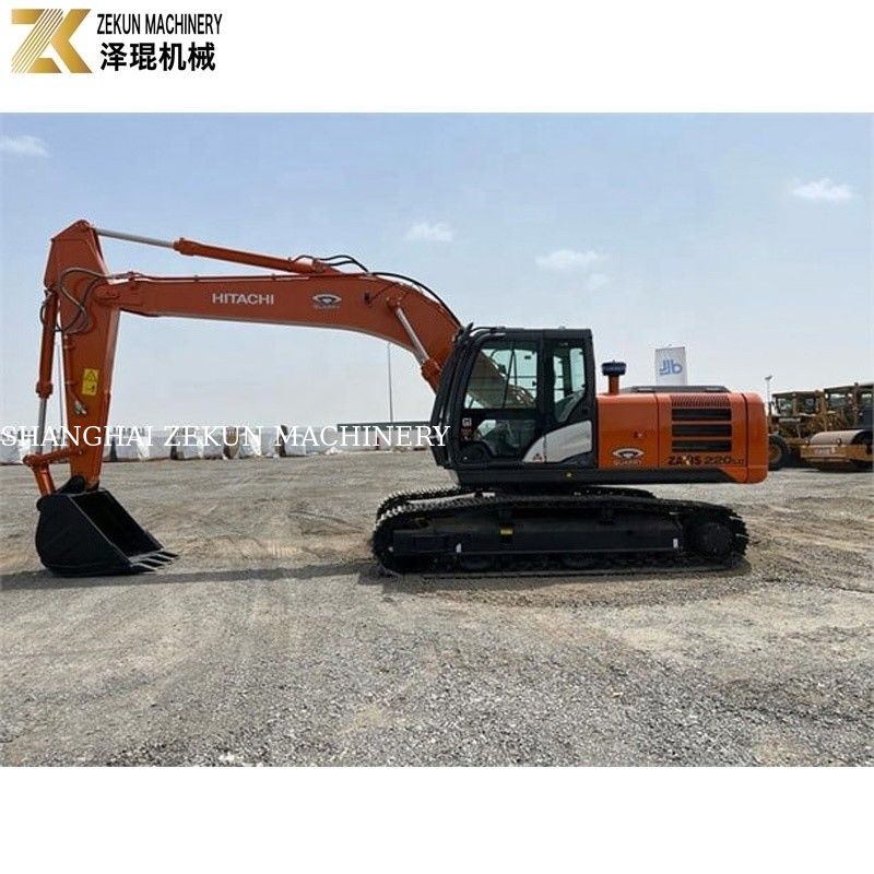 Excavator ukuran sedang ZX220LC dengan untuk konstruksi menggali 22 ton digunakan Hitachi 220