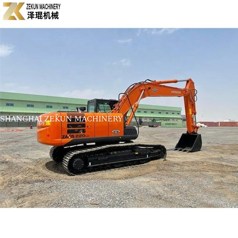 Excavator ukuran sedang ZX220LC dengan untuk konstruksi menggali 22 ton digunakan Hitachi 220