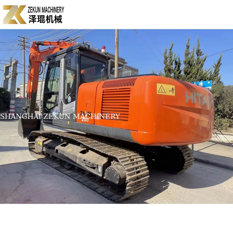 Jam Kerja Rendah Hitachi EX 200 Excavator dengan Pompa Hidraulik