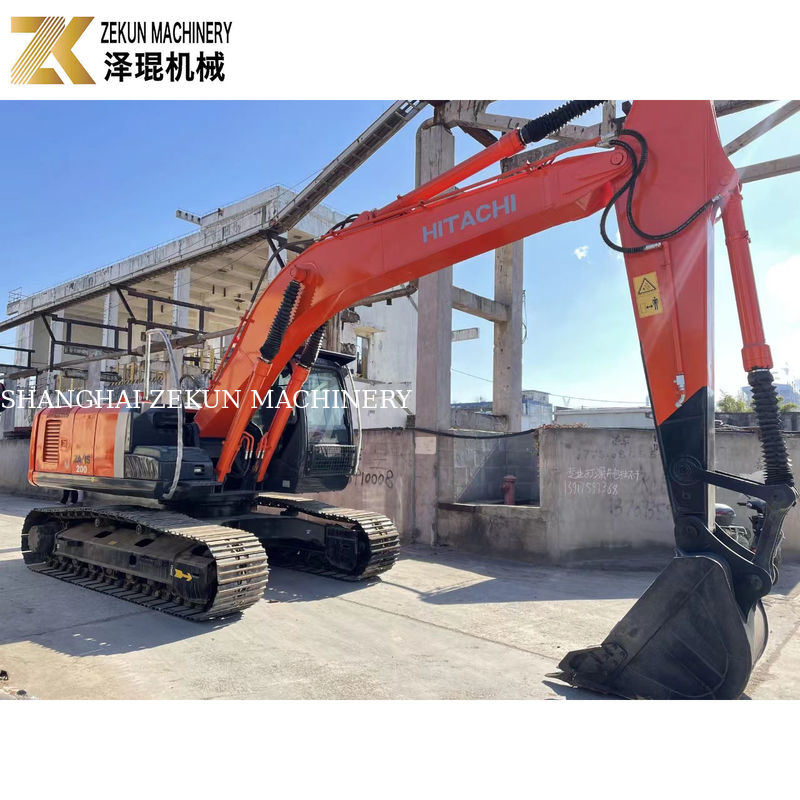 Jam Kerja Rendah Hitachi EX 200 Excavator dengan Pompa Hidraulik