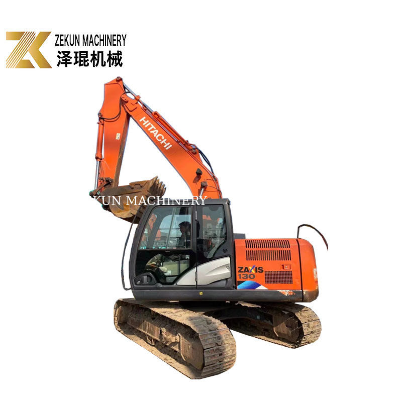 Hitachi ZX 130-5A Excavator Benne dengan Mesin Asli dan Jam Kerja Rendah