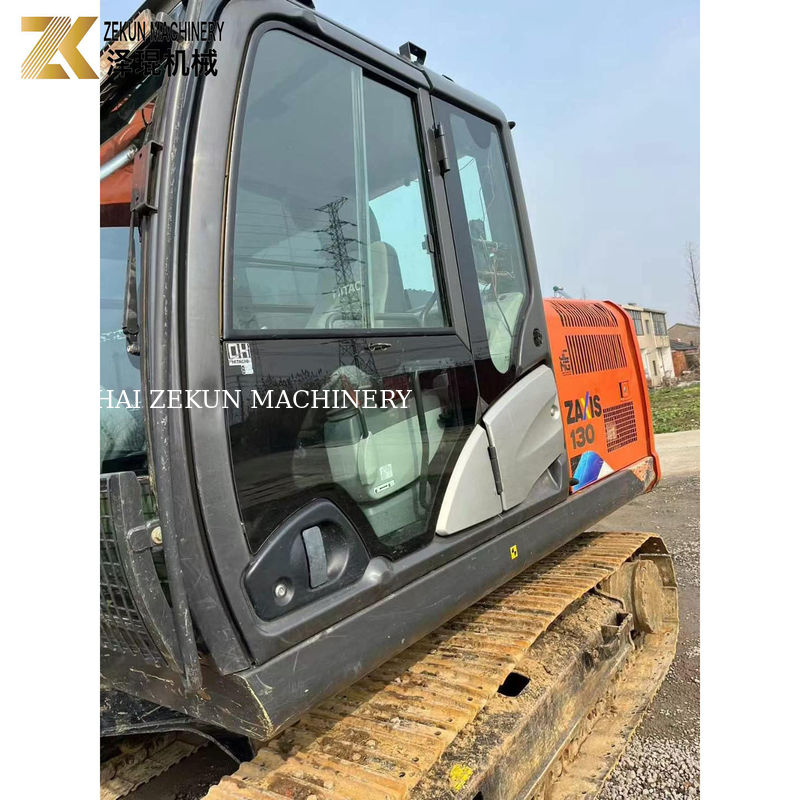 Hitachi ZX 130-5A Excavator Benne dengan Mesin Asli dan Jam Kerja Rendah