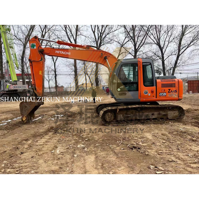 4001-6000 Jam Kerja Hitachi ZX120-6 bekas Mini Excavator dengan mesin ISUZU