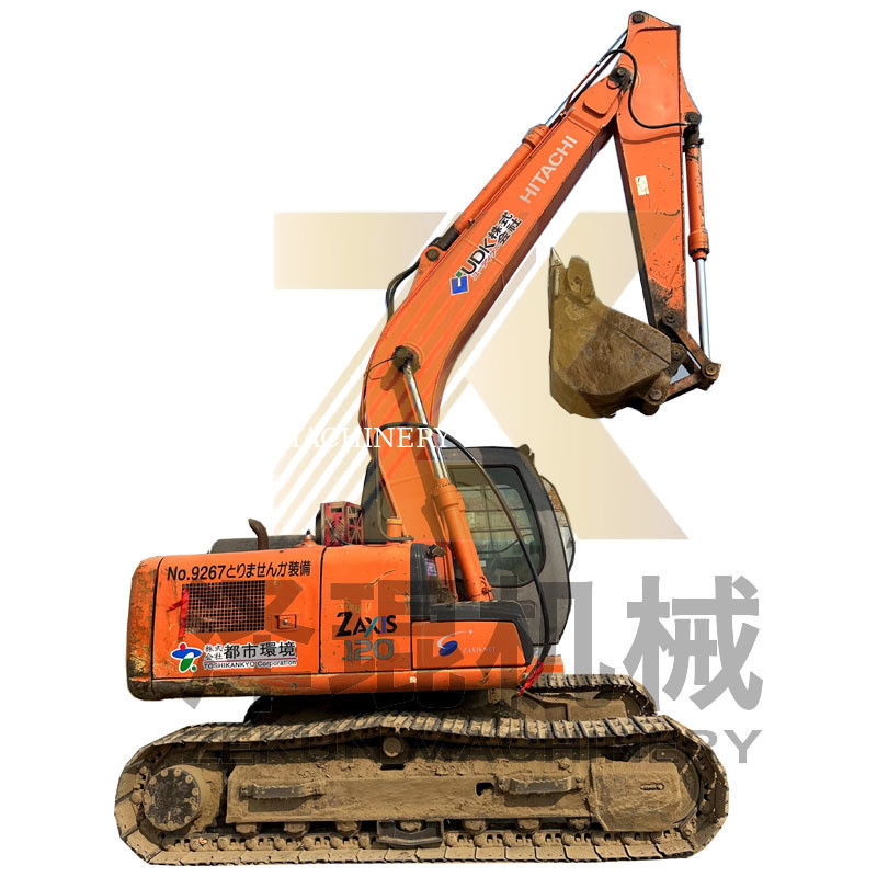 Digunakan Hitachi ZX120-6 Mini Excavator dalam 12 Ton Berat Operasi 4001-6000 Jam Kerja