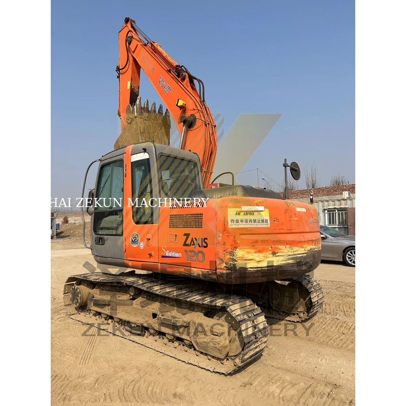 Digunakan Hitachi ZX120-6 Mini Excavator dalam 12 Ton Berat Operasi 4001-6000 Jam Kerja