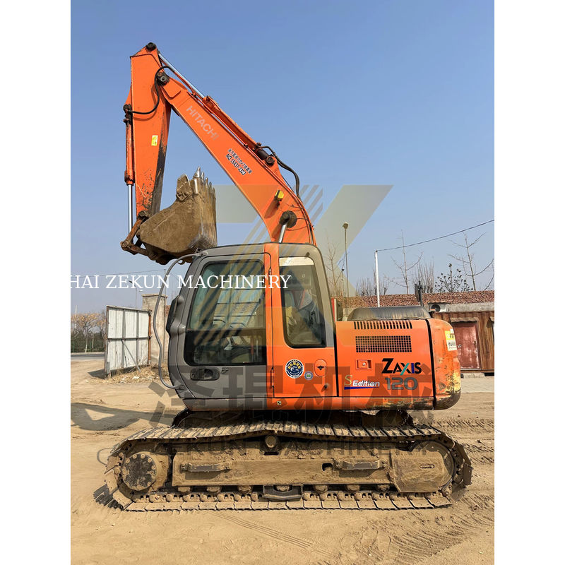 Digunakan Hitachi ZX120-6 Mini Excavator dalam 12 Ton Berat Operasi 4001-6000 Jam Kerja
