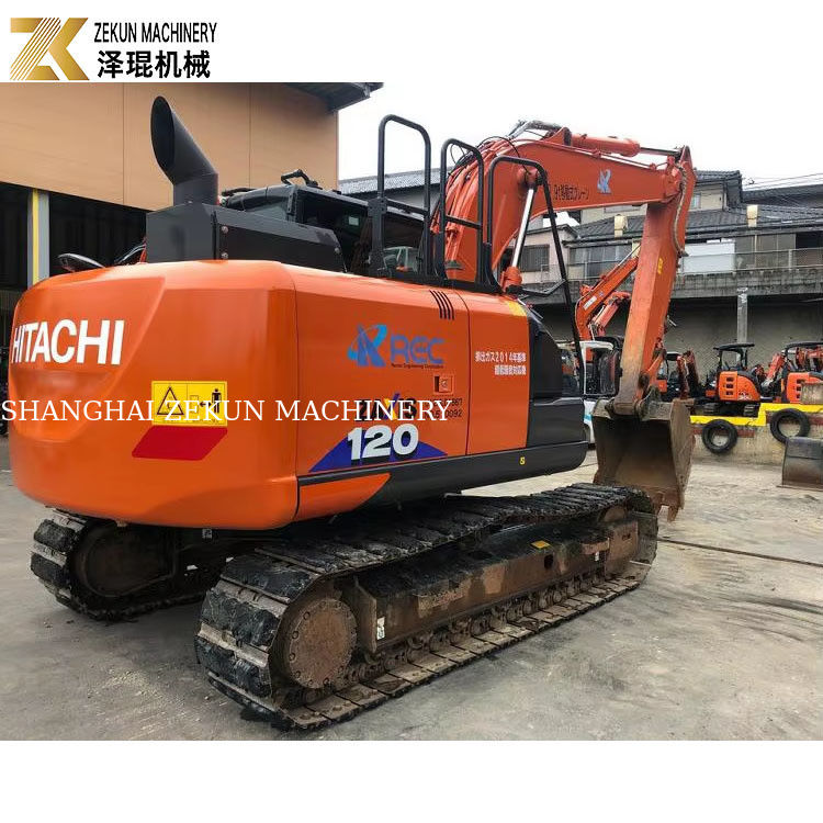 Hitachi ZX120-6 Excavator dengan Pompa Hidraulik Asli dan Berat Operasi 12 ton