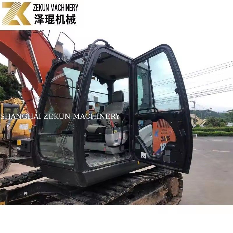 Hitachi ZX120-6 Excavator dengan Pompa Hidraulik Asli dan Berat Operasi 12 ton