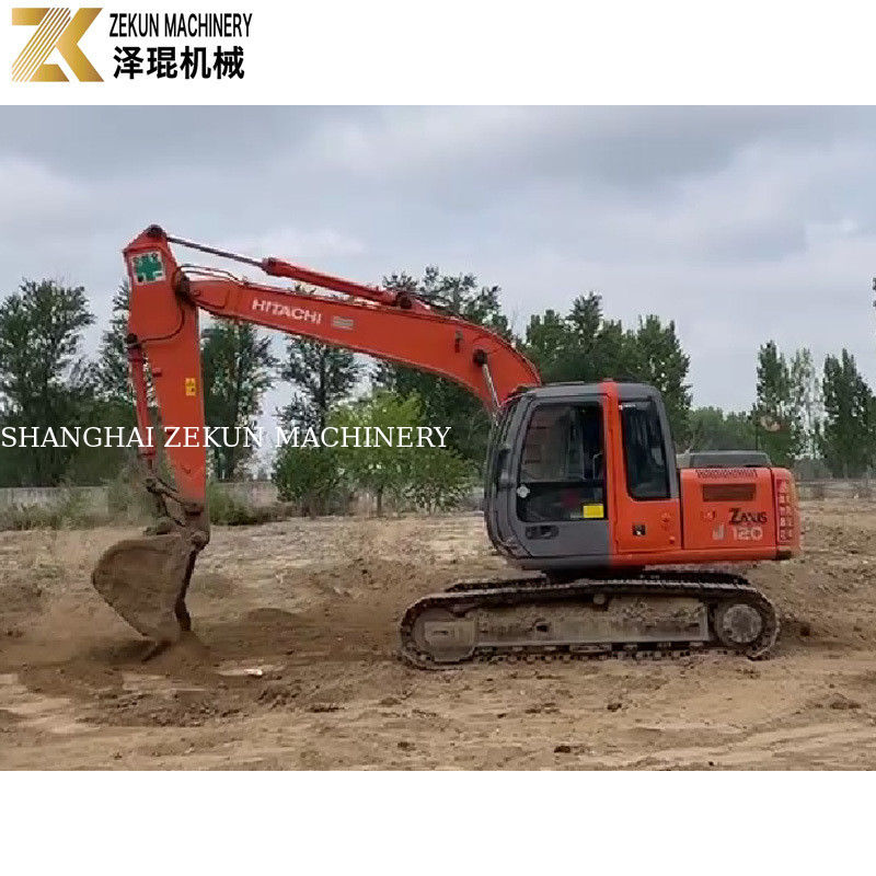2012 Hitachi 120-2 Excavator Original Parts dan Rubber Track untuk Penggalian
