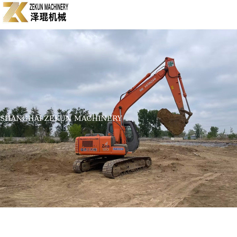 2012 Hitachi 120-2 Excavator Original Parts dan Rubber Track untuk Penggalian