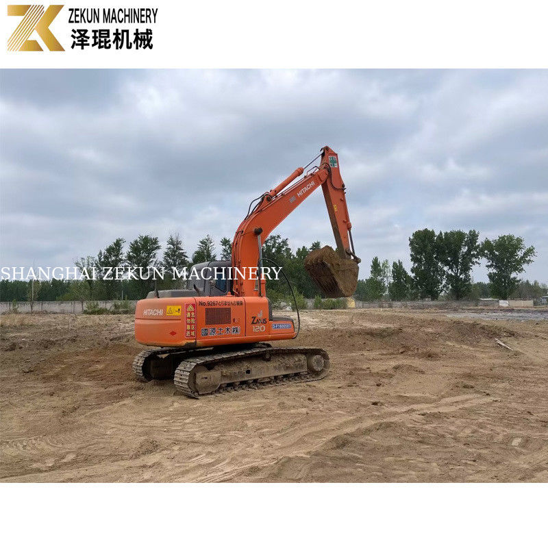 2012 Hitachi 120-2 Excavator Original Parts dan Rubber Track untuk Penggalian