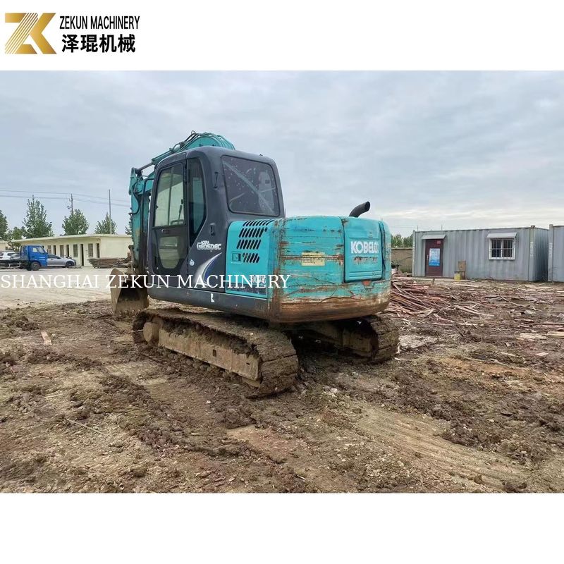 2017 Bekas Kobelco SK75-8 7.5 Ton Excavator Jepang Desain Asli