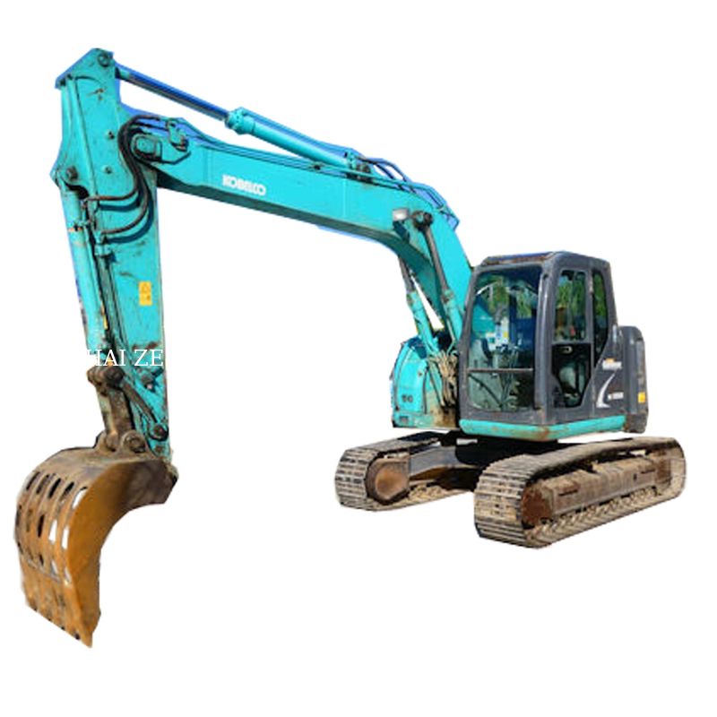 Jepang Kobeclo Excavator SK125SR Digunakan Crawler Excavator 13 JP dengan Kapasitas 0.45 Bucket