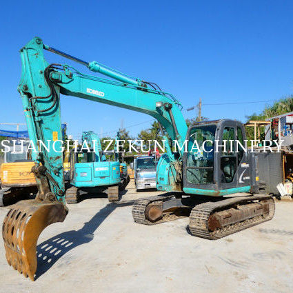 Jepang Kobeclo Excavator SK125SR Digunakan Crawler Excavator 13 JP dengan Kapasitas 0.45 Bucket