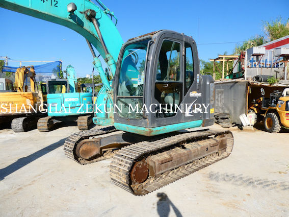 Jepang Kobeclo Excavator SK125SR Digunakan Crawler Excavator 13 JP dengan Kapasitas 0.45 Bucket