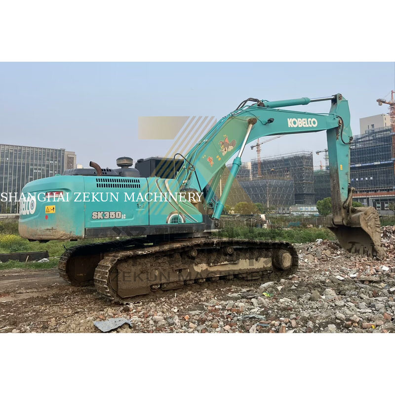 Kondisi baik Kobelco SK350LC 8 Excavator dengan kapasitas ember 1,6 m3 dan mesin HINO