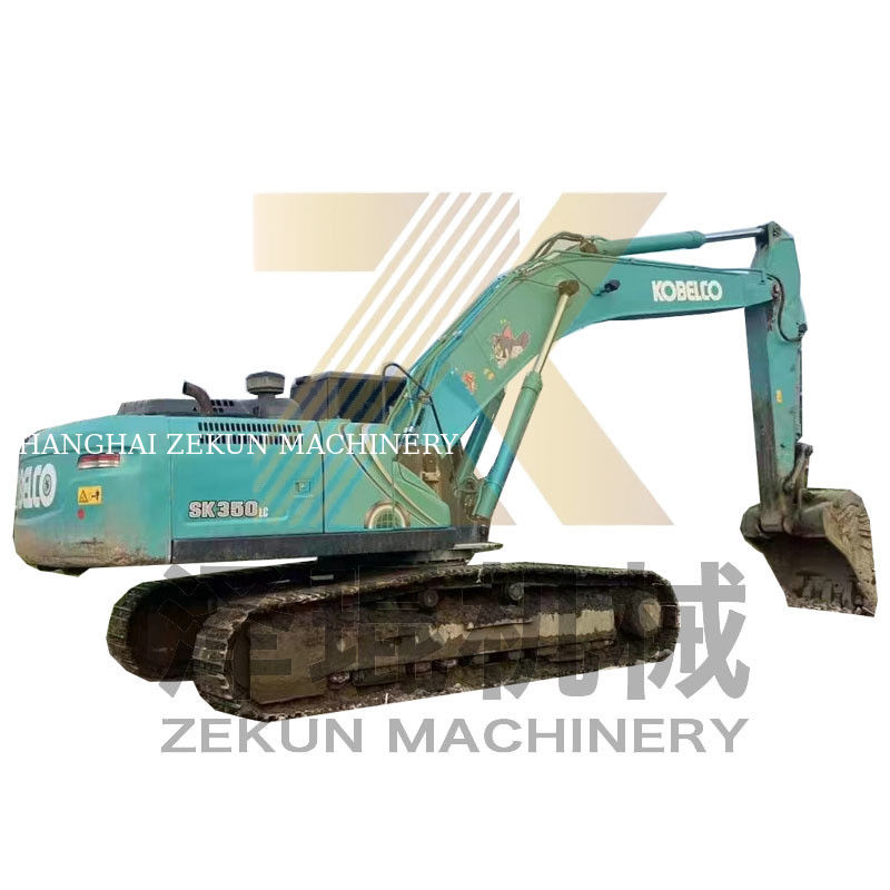 35 Ton Digunakan Kobelco SK350 SK350-8 SK350-10 Penggali Hidraulik dengan Kinerja Baik
