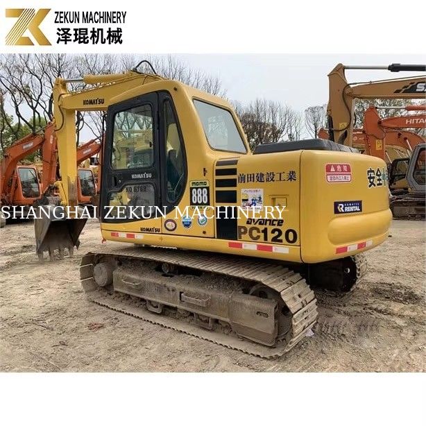 Harga terjangkau 63kw Komatsu PC120-6 Crawler Excavator 120 6 8 untuk Pertanian Penggalian