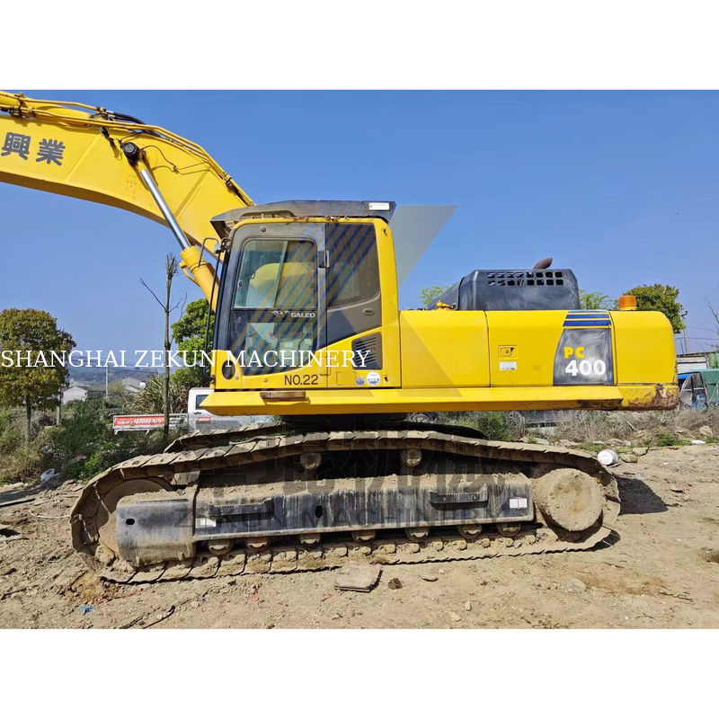 40 Ton Excavator Digunakan Komatsu PC400-7 Digger di Shanghai 4000-6000 Jam Kerja