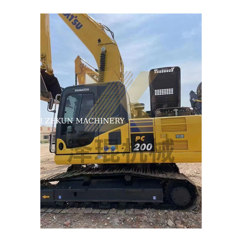 Komatsu PC200-8 PC200 Digunakan Mesin Penggali Bumi Pindah dengan Kapasitas Ember 0,8m3