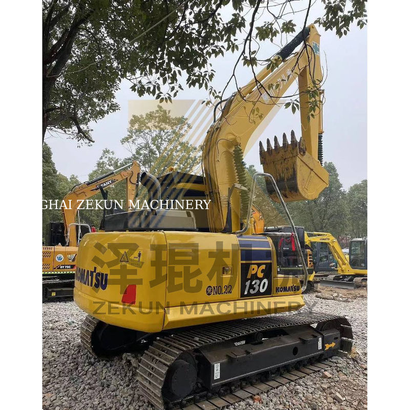 2020 Digunakan Komatsu PC130-7 Hydraulic Excavator 13 Ton Mini Excavator 0,53M3 Kapasitas Ember